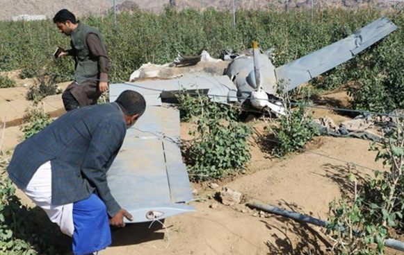 سرنگونی پهپاد جاسوسی سعودی در نزدیکی نجران سرنگونی پهپاد جاسوسی سعودی در نزدیکی نجران