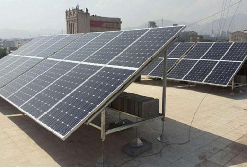 نیروگاه انرژی خورشیدی دانشگاه فنی و حرفه ای سمنان افتتاح شد