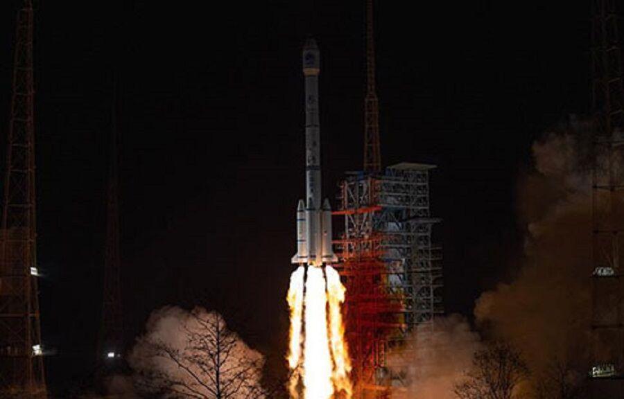 خبرنگاران چین یک ماهواره جدید به فضا پرتاب کرد