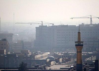 خبرنگاران هوای چهار منطقه کلانشهر مشهد آلوده است