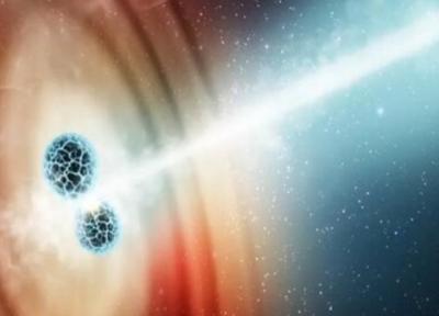 محاسبه سرعت خیره کننده فواره ای حاصل از برخورد ستارگان نوترونی