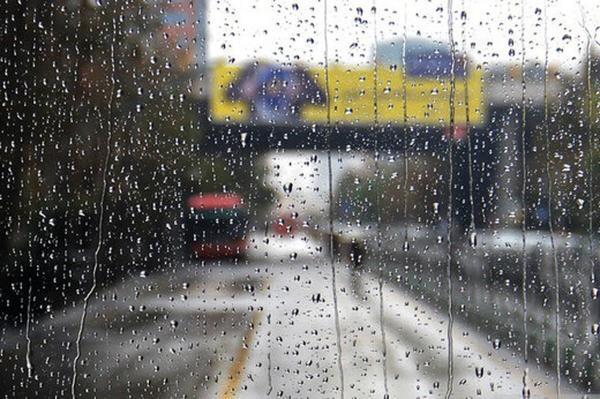 بارش باران در تهران، کاهش 6 تا 12 درجه ای دما تا آدینه