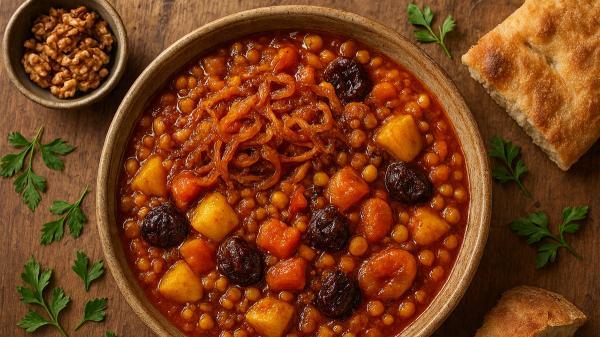 طرز تهیه پیازو به سبک زنجان، غذایی خوشمزه و متفاوت